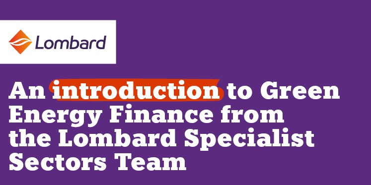 Lombard Natwest Introduction to Green Energy Finance webinar